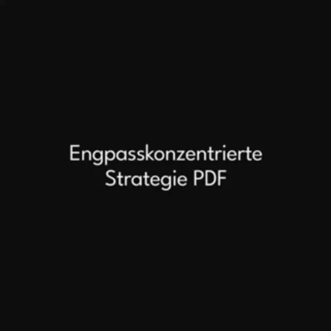 About engpasskonzentrierte strategie pdf collection